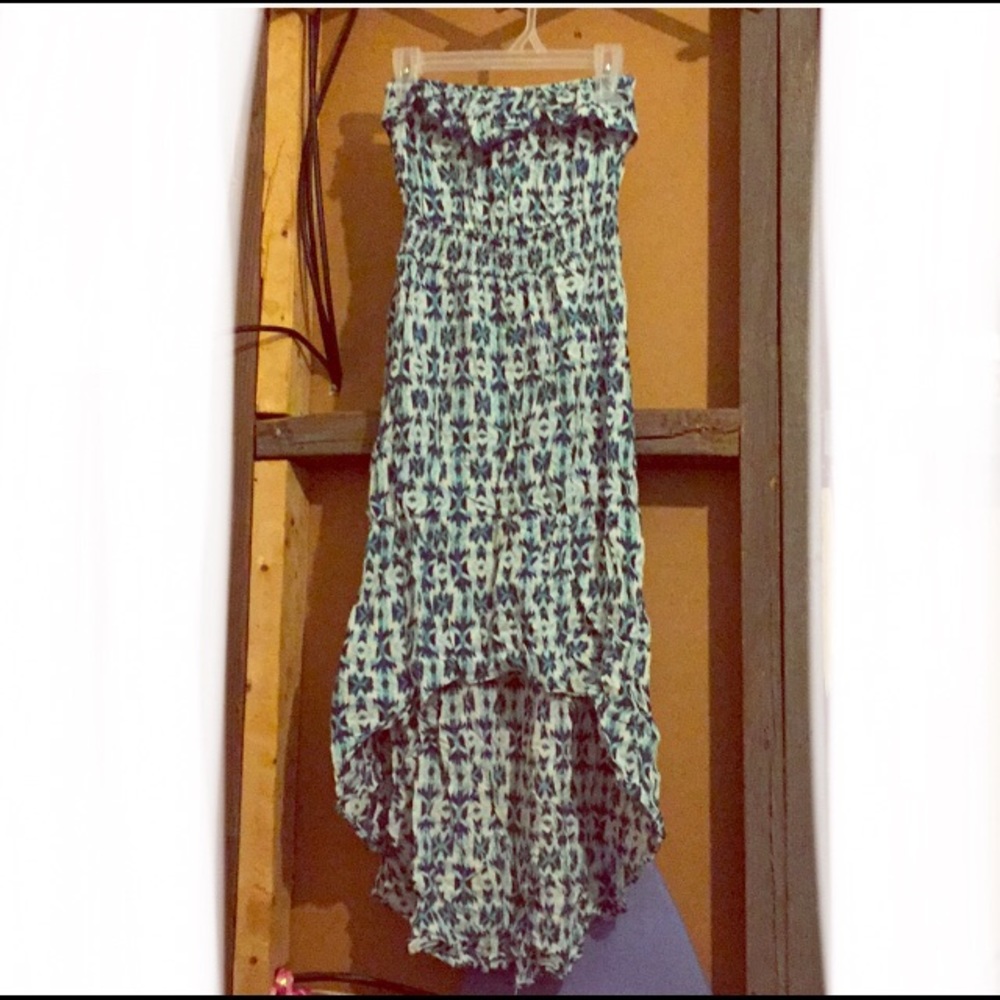 Blue Short/Long Dress
